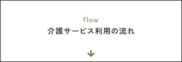 介護サービス利用の流れ